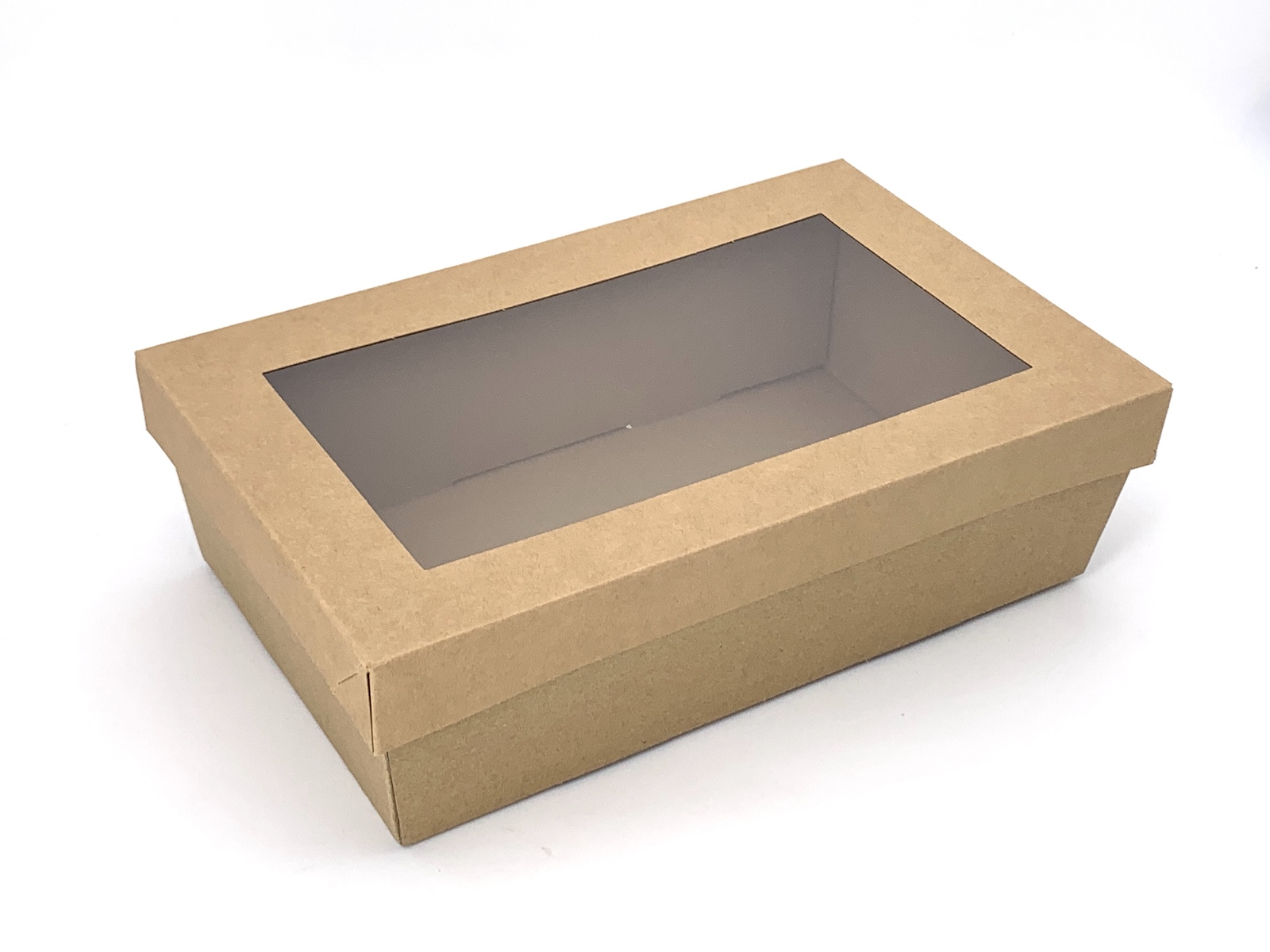 SAMPLE - Brown Catering Tray - Small with Lids