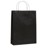 Black Kraft Paper Bags - Junior(290*200+100mm, 250pcs)