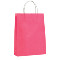 Pink Kraft Paper Bags - Small (350*260+90mm, 250pcs)