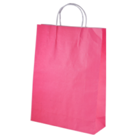 Pink Kraft Paper Bags - Midi(420*310+110mm, 250pcs)