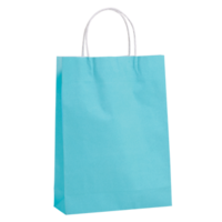 Blue Kraft Paper Bags - Small(350*260+90mm, 250pcs)