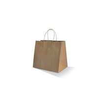 Takeaway Paper Bags - Small (280x280+150 mm, 50pcs)