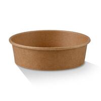 PE Coated Kraft Salad Bowl 16oz - 500ml (150x128x45, 50pcs)