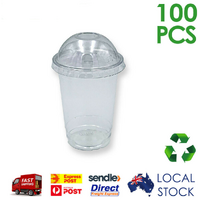12oz PET Cold Drink Cup & Dome Lid
