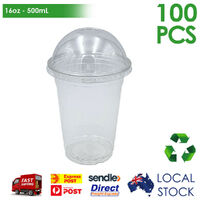 16oz PET Cold Drink Cup & Dome Lid