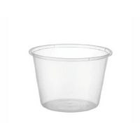 Plastic Round Container Base 20oz/590ml (50 pcs)