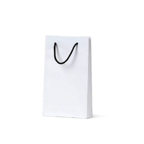 【SALE！】Deluxe White Kraft Paper Bags - Small(265x160+50mm, 250pcs)