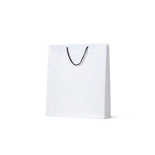 Deluxe White Kraft Paper Bags - Ex Large(500x450+125mm, 250pcs)