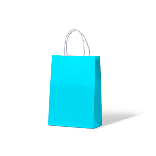 Blue Kraft Paper Bags (250pcs)