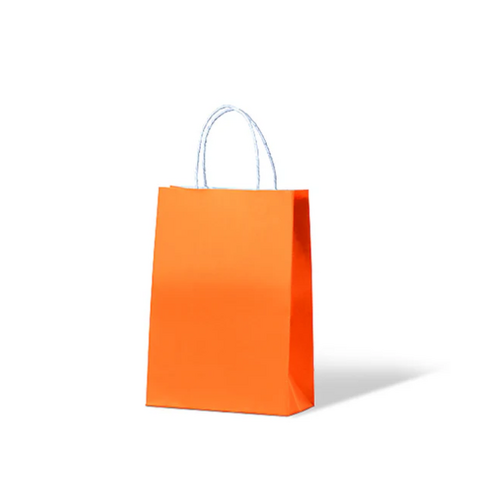 Orange Kraft Paper Bags (250pcs)